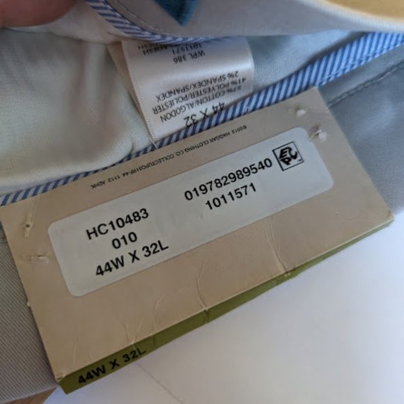 Haggar Men's Original Slacks Straight Fit Comfort Waist Pants Sz 44 x 32 NWT - Picture 11 of 11